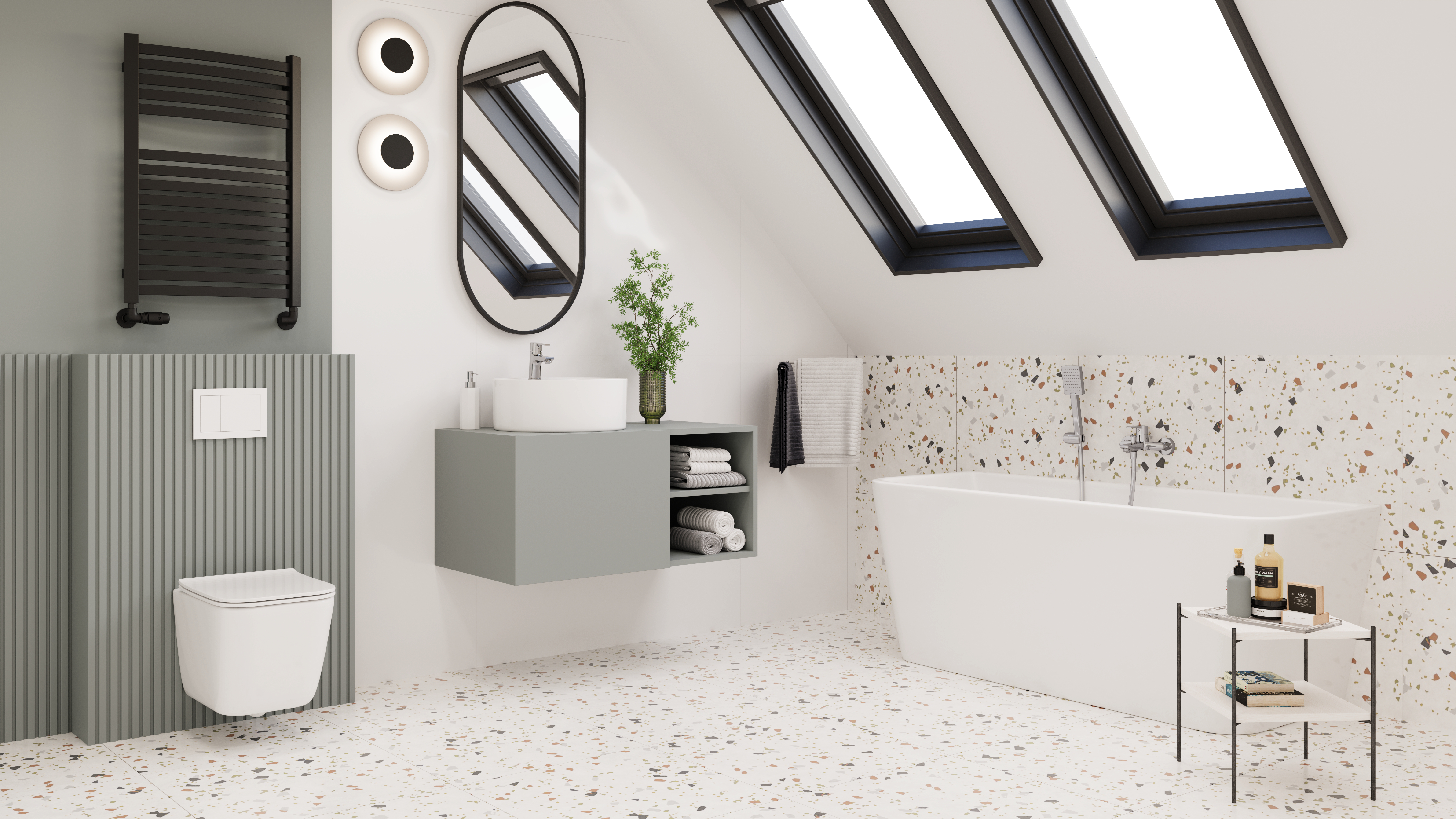 Seria Bralos  - idealna do małych łazienek