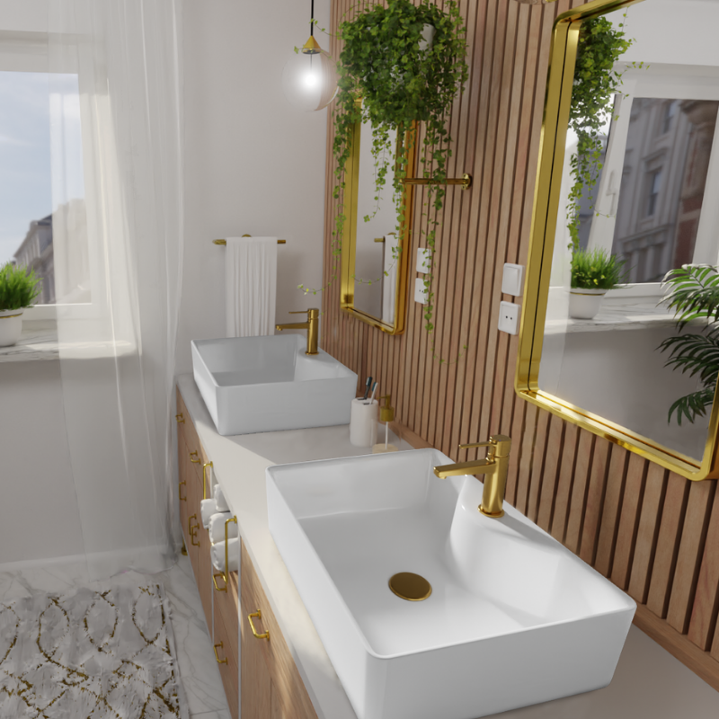 Łazienka w stylu glamour, czyli nowości Invena